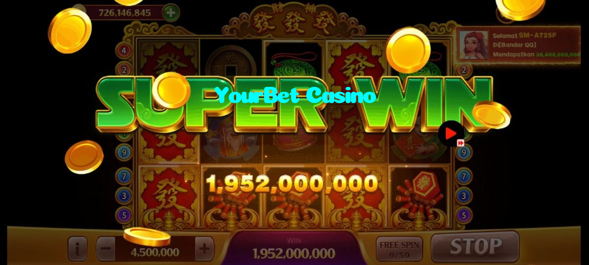 available types of YourBet Casino bet including pre-match live express and system bets